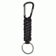 KeyGear Paracord w/Biner,Black 50-KEY0032-01