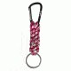 KeyGear Paracord w/Biner,Pink Camo 50-KEY0032-36