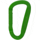 KeyGear Snappy Carabiner, 50-KEY0342, Green 50-KEY0342