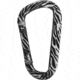 KeyGear Snappy Carabiner, Zebra 50-KEY0340, Black/White 50-KEY0340