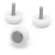 KeySmart KeyCatch Magnetic Key Rack, 3 Pack, White, KS230-3PK