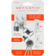 KeySmart KeyCatch Magnetic Key Rack, 3 Pack, White, KS230-3PK