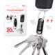 KeySmart MagConnect Pro Locking Magnetic Quick Connect, Black, KS847-BLK