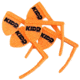 KIDD Innovative Design Chamber Flags, Set of 5 .22LR Caliber, Orange, KIDD-22BRL-FLG