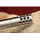 KIDD Innovative Design Fluted 18 Inch Match Stainless Steel Bull Barrel Bead Threaded And Capped, Polished, Silver, 22BRL-SS-F-18-POL-TC