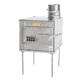 Kifaru Box Stove Stainless Steel, 12 Man Tipi, Steel, Large, BSL103