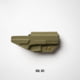 Kifaru Kydex Hip Off Body Holster, Glock 20/Glock 21, Ranger Green, One Size, KYD0005