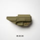Kifaru Kydex Hip Off Body Holster, Glock 19/Glock 23/Glock 17/Glock 22, Ranger Green, One Size, KYD0006