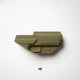 Kifaru Kydex Hip Off Body Holster, X 10, Ranger Green, One Size, KYD0007