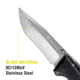 Kilimanjaro Gear Allatro Assisted Open Folding Knife,3.6in, Black G10 Handle,Plain Blade KJ910116