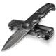 Kilimanjaro Gear Annex Folding Knife,3.5in, Black G10 Handle, Black Plain Blade KJ910029
