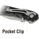 Kilimanjaro Gear Caula Folding Knife,3.4in, Black Skeletonized G10 Handle,Plain Blade KJ910023