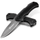 Kilimanjaro Gear Victus Folding Knife,2.5in, Black Handle, Black Plain Edge KJ910086