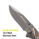 Kilimanjaro Gear Victus Folding Knife,3.5in,Camo Handle, Black Plain Edge KJ910087