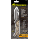 Kilimanjaro Gear Victus Folding Knife,3.5in w/ Gut Hook,Camp Handle, Black Plain KJ910088