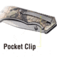 Kilimanjaro Gear Victus Folding Knife,3in,Camo Handle, Black Plain Edge KJ910089