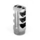 Killer Innovations Killer B Long Range Muzzle Brake, 5/8-24, Polished Stainless Steel, KILRB30RAW