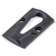 Killer Innovations Sig P320 Slide Rmr Cover Plate, Black, SIGMISC324BLK