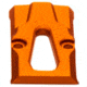 Killer Innovations Sig P320 Slide Rmr Cover Plate, Orange, SIGMISC324ONG