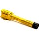 Killer Innovations Velocity CZP10C Threaded Barrel, TiN, Gold, CZP10CTHD1GLD