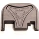 Killer Innovations Velocity Glock Slide Back Plate, Gray, VABPGS1GRY