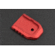 Killer Innovations Velocity Magazine Base Pad, Glock, Red VAGBPR