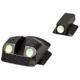 Kimber Micro Square-Notch Tritium Pistol Night Sight Set, Green/Tritium Front, Green/Tritium Rear, Black, ML11229