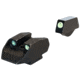 Kimber K6S Square-Notch Tritium Pistol Night Sight Set, Green/Tritium Front, Green/Tritium Rear, Black, ML11231