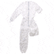 Kimberly Clark Kimtech A5 Sterile Cleanroom Apparel, White, Small, Case of 25 88800
