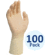 Kimberly Clark Kimtech G3 Hand-Specific Latex Gloves, 50 Lefts and 50 Rights per Bag, Powder-Free, Natural Color, 9, 100 Pack, HC1490/ 32933-740