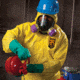 Kimberly Clark KleenGuard A70 Coveralls w/Ankles, Hood and Boot, Yellow, Extra Large, Case of 12, 00684