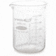 Kimble/Kontes Griffin Low-Form Beakers with Double-Capacity Scale, Borosilicate Glass VW14000 600