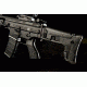 Kinetic Development Group Kinetic SAS Magpul ACR Enhanced Stock w/ Adapter assembled for direct attachment to the SCAR rifle Platform, Black, SCP5-010