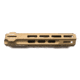 Kinetic Development Group KDG HK 556 M-LOK Rail System, 10 in, Aluminum, Brown Finish, HKRM5-120