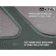 King 4WD Replacement Soft Top, Jeep Wrangler TJ 1997 - 2006, w/o Upper Doors, w/ Tinted Windows, Black Diamond, 14010235
