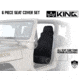 King 4WD Seat Covers, Jeep Wrangler TJ &amp; LJ 2003 - 2006, Neoprene, Black/Black, 11010601