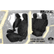 King 4WD Seat Covers, Jeep Wrangler Unlimited JK 4 Door 2013 - 2018, Neoprene, Black/Black, 11010201