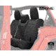 King 4WD Seat Covers, Jeep Wrangler Unlimited JL 4 Door 2018 - 2019, Neoprene, Black/Black, 11010801
