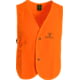 King's Camo Hunting Vest, Blaze Orange, Small/Medium, KBZ410-BZ-SMD