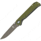 Kizer Cutlery Begleiter Linerlock Green Folding Knife,3.5in,OD Green,G10 Handle KIV4458A2