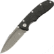 Kizer Cutlery Bolt Linerlock Black Folding Knife,3.5in,Black,G10 Handle KIV4412A1