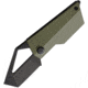 Kizer Cutlery CyberBlade Linerlock Folding Knife, OD green, OD green G10 handle, KIV2563A1