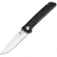Kizer Cutlery Domin Folding Knife, 3.5in Stonewash Vg-10 SS Drop Point, Black G10 Handle, Thumb Stud, Pocket Clip, V4516A1