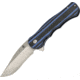 Kizer Cutlery Dorado Linerlock Black/Blue Folding Knife,3.5in,Satin,Black and Blue,G10 Handle KIV4455A2