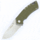 Kizer Cutlery Ki4411F Folding Knife,4.01in,Titanium Frame/OD G10,Satin Drop Point KI4411F1