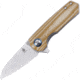 Kizer Cutlery Lieb Linerlock Folding Knife, Brown, Brown micarta handle, V2541N4