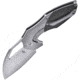 Kizer Cutlery Megatherium Left Handed Folding Knife, 4in Stonewash Cpm S35Vn SS Blade, Matte Finish Titanium Handle With Carbon Fiber Inlay, Thumb Pull, Left Hand Version, Black Nylon Case, KI4502L1