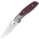 Kizer Cutlery Mistrial Folding Knife,3.25in,CPM-S35VN Steel,Drop Point,Blue,Titanium Handle KI3310