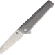 Kizer Cutlery Quell Folding Knife, Gray titanium handle, KI4530