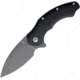 Kizer Cutlery Roach Linerlock Folding Knife, 3.5in Gray Titanium Coated Bohler N690 SS Blade, Black G10 Handle, Pocket Clip, V4477N1
